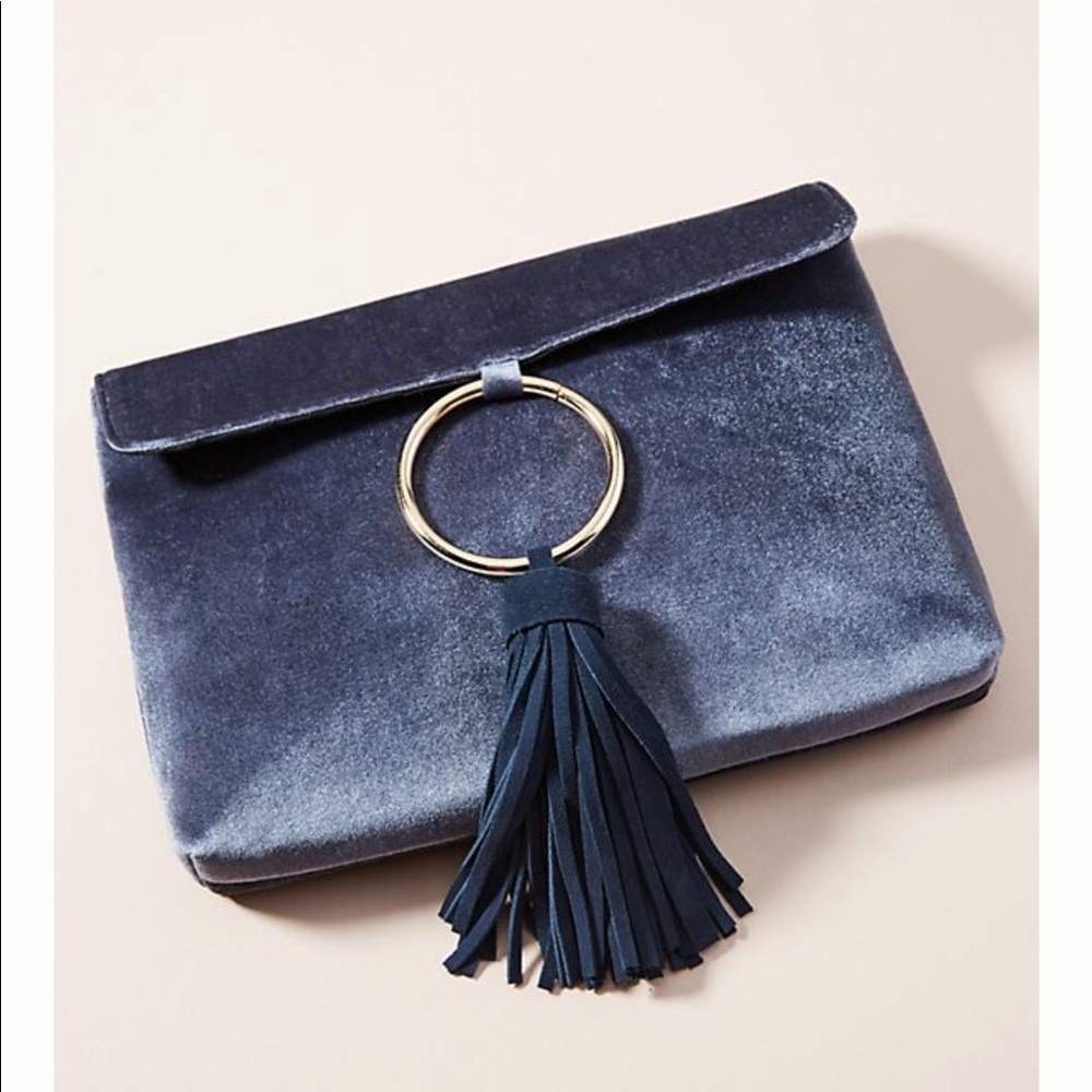 Anthropologie Velvet Crossbody Bag - Picture 2 of 8